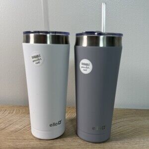 Ello Beacon Vacuum Insulated Stainless Steel Tumblers with Slider Lid 2
